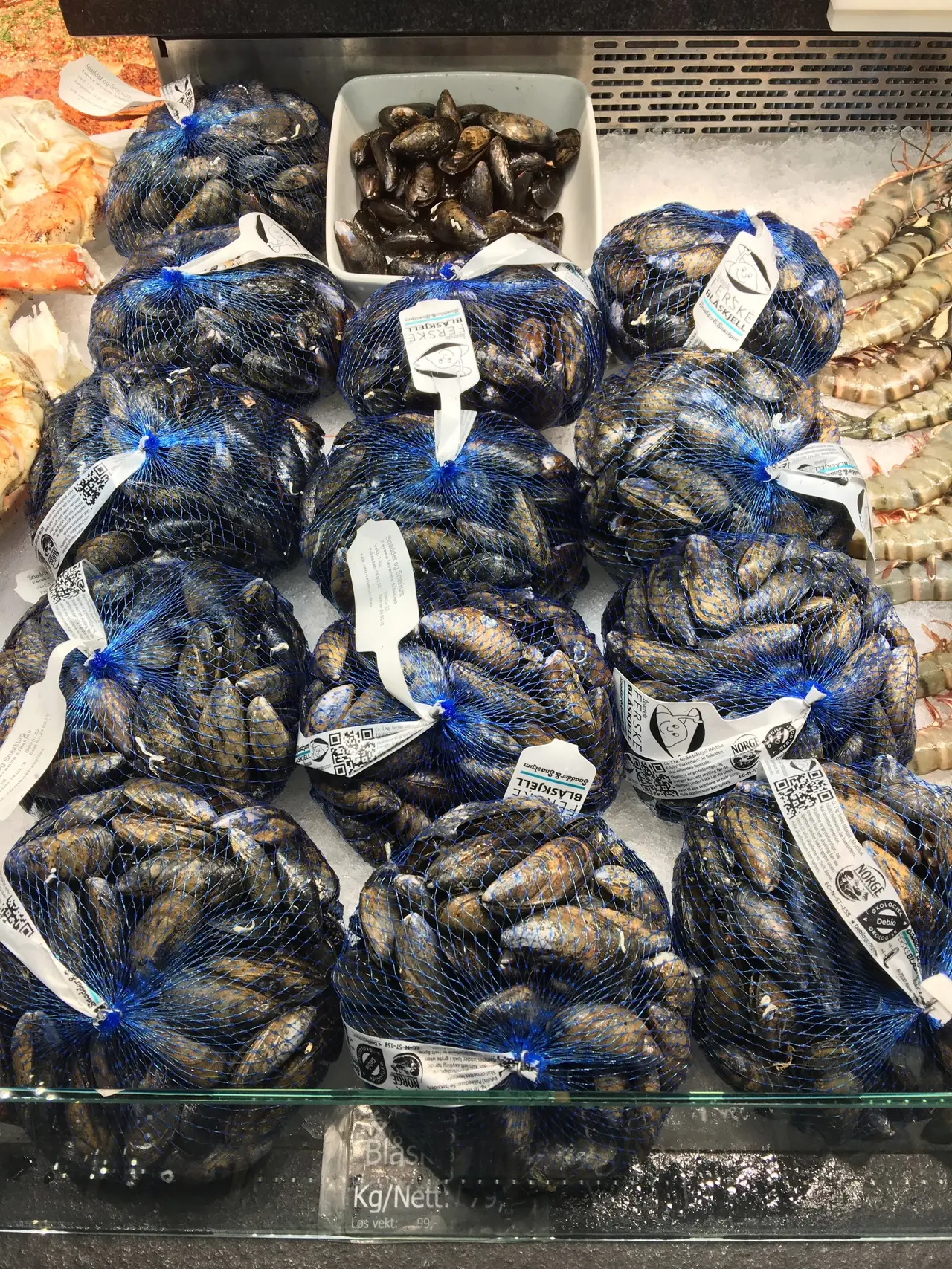 Moules de bouchot